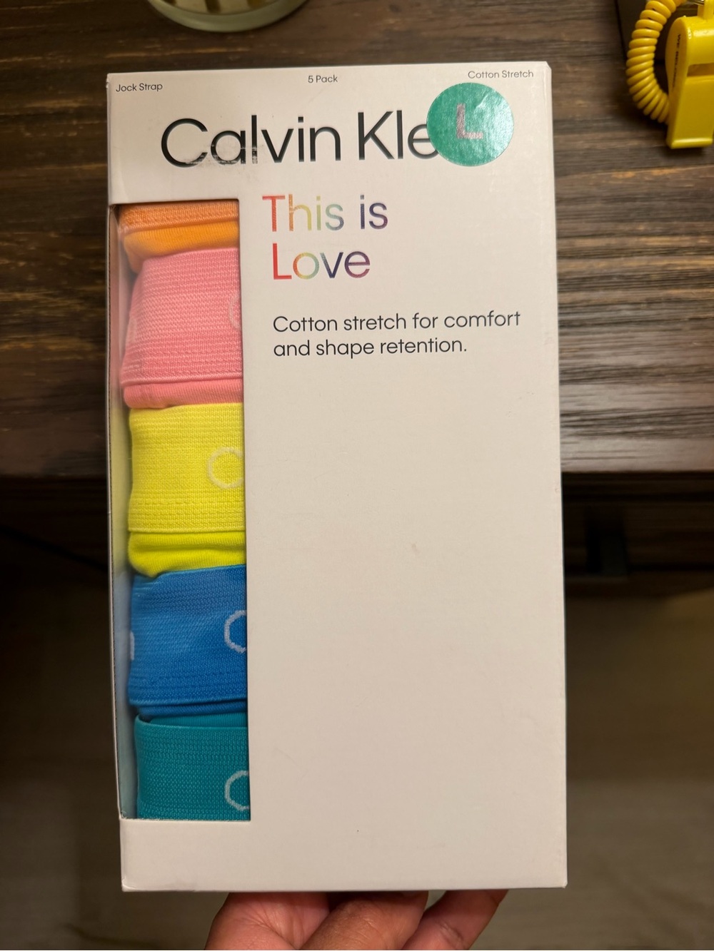 Calvin Klein Bright Multi Cotton Stretch 5-Pack - Picture 4 of 5